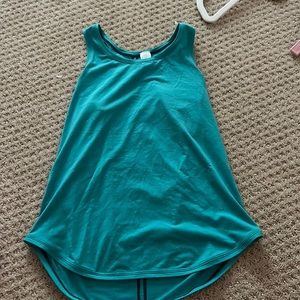 blue ivivva tank top, size 7 ( girls ) only worn twice